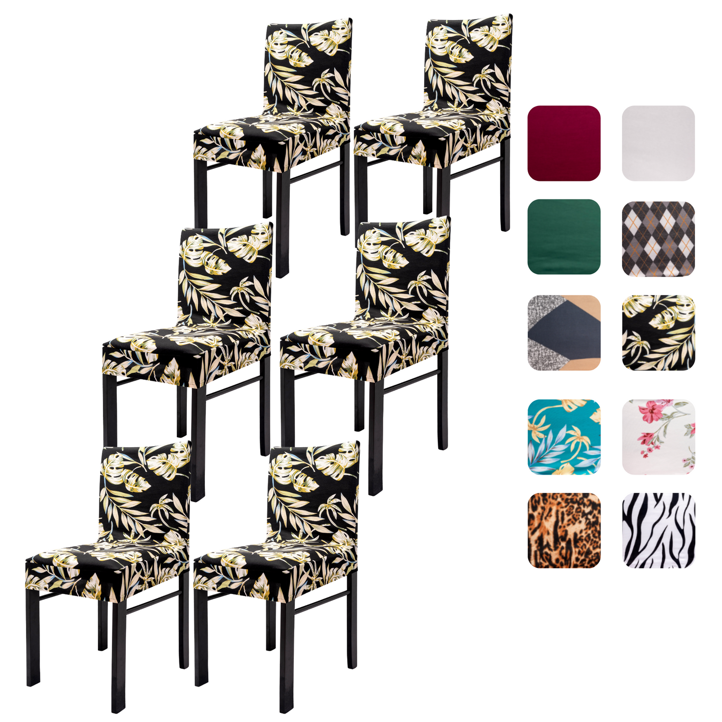 TreJaz Dining Room Chair Covers