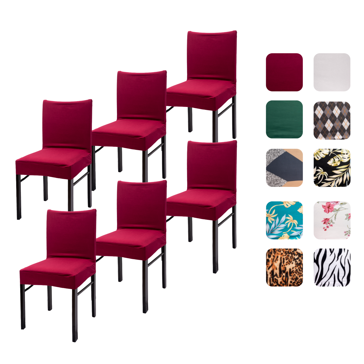 TreJaz Dining Room Chair Covers