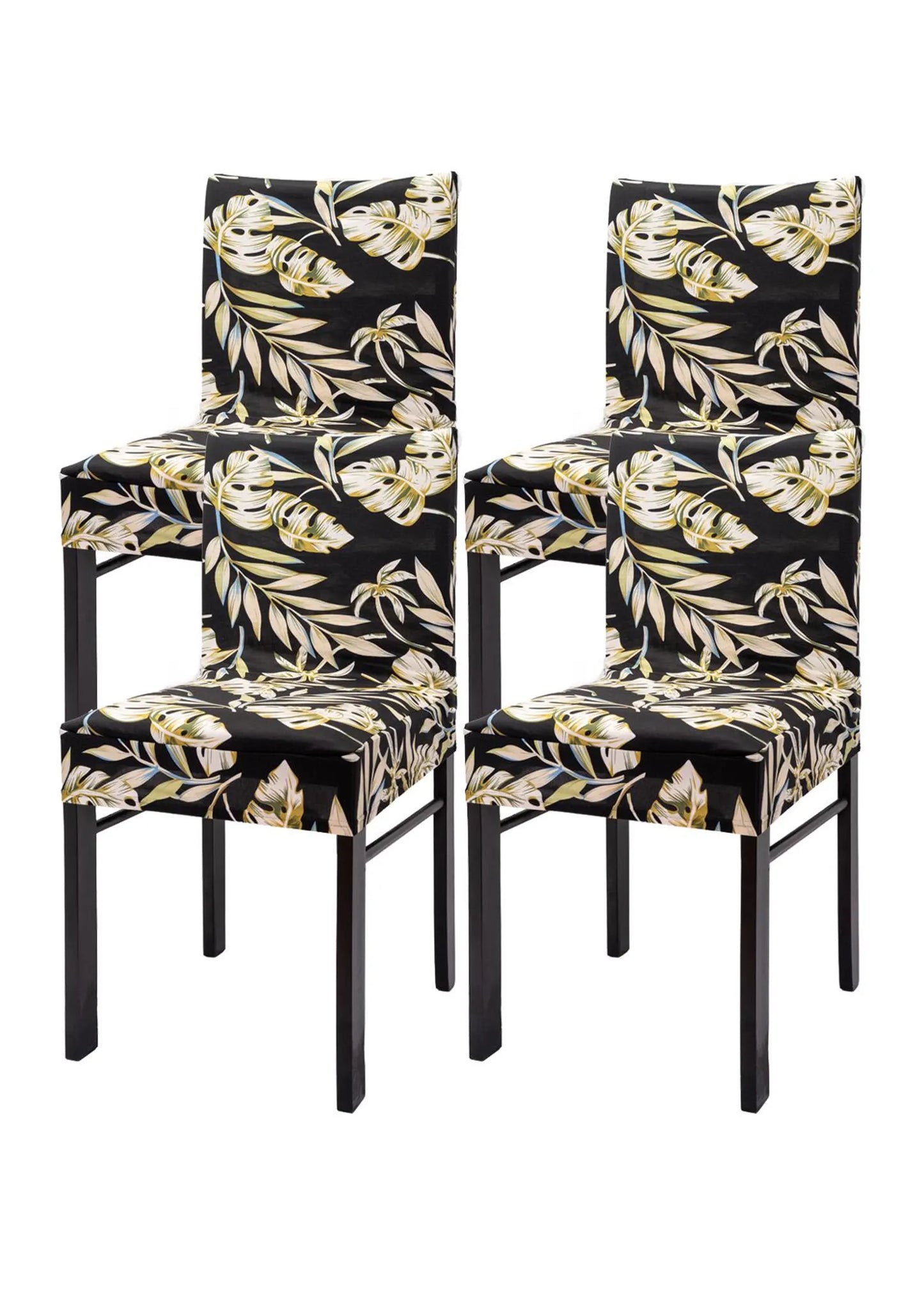 Slipcovered Dining Chairs, Removable Printed Chair Covers